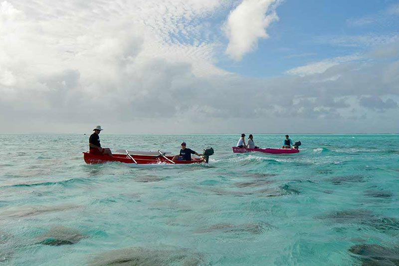 canoe Safari - Cocos Keeling Islands, Australia