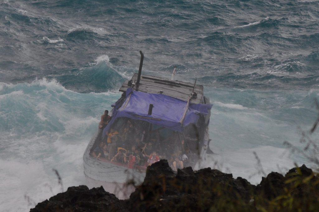 Christmas Island Boat Disaster - Prior to Impact 2